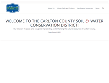 Tablet Screenshot of carltonswcd.org